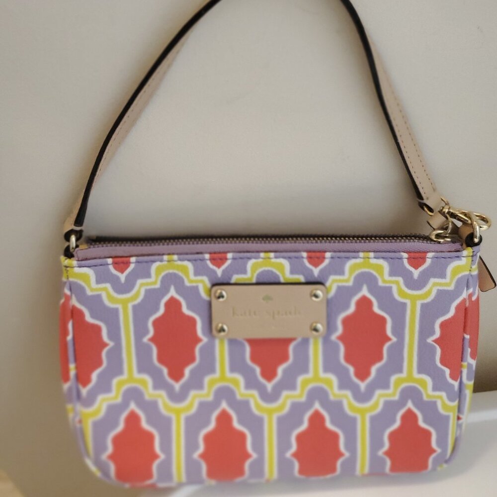 Kate Spade New York Linet Cabana Tile Wristlet/Purse